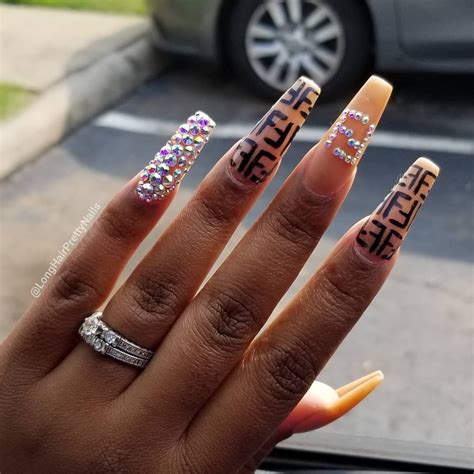 Trendy Fendi Nail Designs to Elevate Your Style 